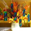 2 x Winlyn 48 Sets 6 Styles Fall Magic Color Scratch DIY Bookmarks Craft Kits Rainbow Scratch Paper with Scratching Tools Ribbons Art Sets for Kids Students Party Favors Classroom Activities