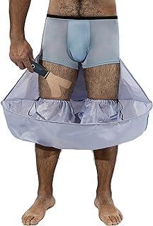 Body Hair Apron Bib for Men and Women, Non-Dirty Floor Shaving Leg Hair BibLeg Shaving Cape