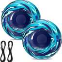 Snow Tube with Towable Tow Rope, UOLUUK 2 Persons Heavy Duty Inflatable Sled for Kids & Adults Premium Abrasion-Resistant Thickened Bottom Sledding for Outdoors