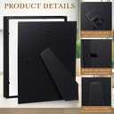 Ripeng 16 Pack 11 x 14 Inch Shadow Box Frame Display Cases, Deep Picture Frames for Wedding Bouquet Preservation, Memorabilia, Teacher Craft, Ticket, Photo, Mother Day, Wall or Tabletop Display, Black