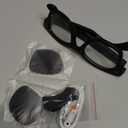 Camera Glasses AI Smart Glasses with Camera and Bluetooth 1080p Video Glasses Outdoor Video Recording Sunglasses 4K HD Outdoor AI Glasses for Men Women Driving Travel Hiking (Black)