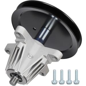 ILONPA 918-04865 Spindle Assembly 618-04636 Fit 46 inch Deck for Cub Cadet LTX1045 LTX1046, for Craftsman LT2000 LT2500, for MTD Gold,for Troy-Bilt Horse TB2246, Replaces 618-04865 Spindle 918-04636