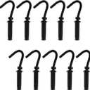 Oedema 10 Pcs M6 Concrete Wall Hook Anchors Eyebolt Screw Expansion Bolts Heavy Duty Concrete Hook for Indoor, Outdoor