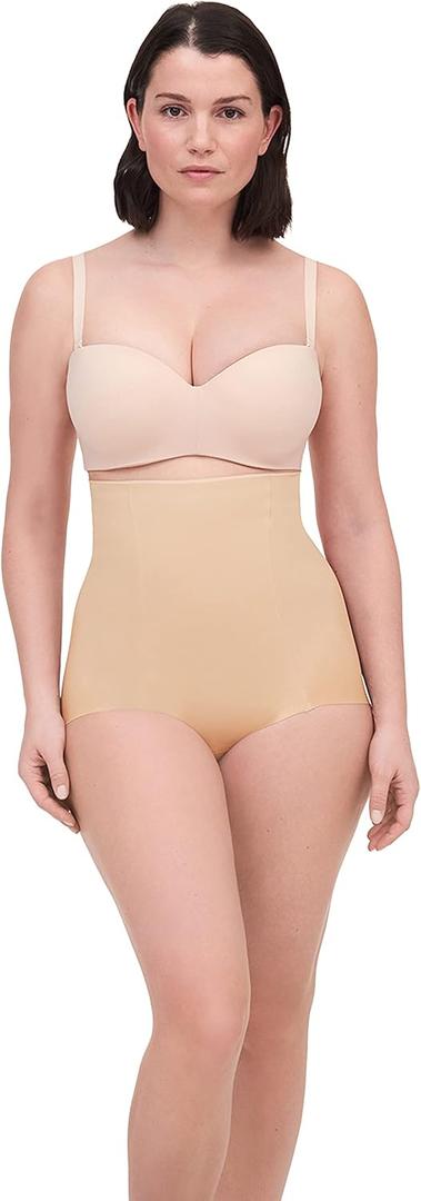 Chantelle Women's Basic Shaping High Waist Brief Shaper (Ultra Nude)