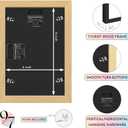 97 Decor Black Picture Frame 4x6 - Photo Frame With Plexiglass, 4 By 6 Black Wooden Poster Frame for Pictures (4x6 - 1 Pack)