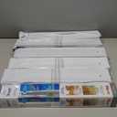Con-Tact Brand Adhesive Zip-N-Fit Solid Grip Drawer 18" x 4', Ribbed Clear, 6 Count