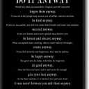 KUVIOKE Motivational Framed Art Do It Anyway Positive Inspirational Positive Rustic Prints Office Home Ready to Hang 8x10in (Black Framed) (10L" x 8W")