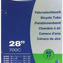 SCHWALBE AV17 Bicycle Inner Tube with Schrader Valve ~~28 inch 37622 MM (28 x 1 3/8 x 1 5/8 inches) (28 x 1.4 inches) by Schwalbe