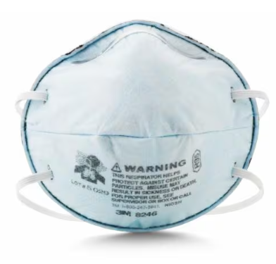 3M 8246 Household Cleanser Odor Respirator,R95 Non-Valved, Disposable Respirator, 1-Pack