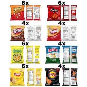 Frito-Lay Variety Packs, Party Mix, Single Serve Bags (40 Pack) (EXP 01/13/26)