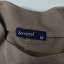 SAMPEEL Two Piece Sets for Women Summer Outfits Lounge Sets Mock Neck Tops Wide Leg Crop Pants Vacation Travel Outfits (Medium, Coffee)