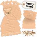 Funny Bridal Shower Games 25 Guests - Bridal Shower Mad Libs Game, Wedding Shower Games For Wedding Reception, Engagement Party Activities For Decorations