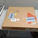 WOWLIVE Laundry Hamper with Wheels, Handwoven Rolling Laundry Basket with Lid, Clothes Hamper with Divided Removable Liner Bag, 115L Large Capacity Laundry Sorter Laundry Room Organization, Natural (22 x 13 x 26.4 Inches)