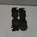 QUMY Dog Shoes for Large Dogs, Medium Dog Boots & Paw Protectors for Winter Snowy Day, Summer Hot Pavement, Water-Resistant in Rainy Weather, Outdoor Walking, Indoor Hardfloors Skid-Resistant Sole (Size 3: 2.0''x2.5''(W*L) (Pack of 4))