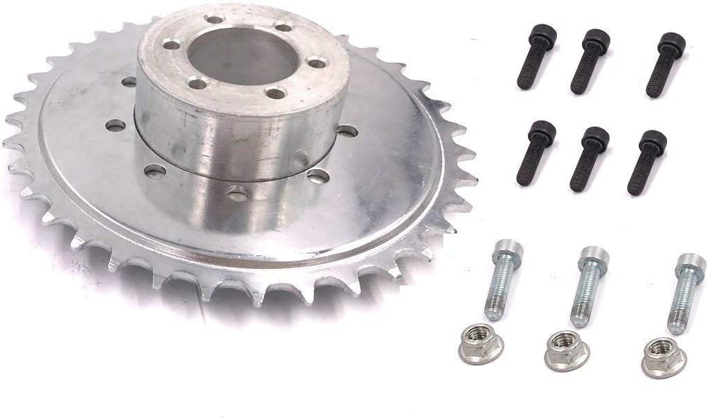 CDHPOWER Adapter and Sprocket 36T for Mag Wheel-Motorized Bicycle
