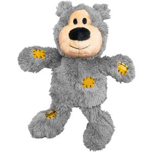 KONG Wild Knots Bears - Durable Dog Toys with Internal Knotted Ropes and Minimal Stuffing for Less Mess (Assorted Colors) (Medium/Large)