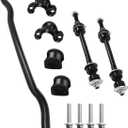 55398938AC Front Suspension Stabilizer Bar & K80894 Front Sway Bar Link Kit with Bushing Kit Compatible with Ram 1500 2012-2018 for Dodge Ram 1500 2009-2011 for Ram 1500 Classic 2019-2022