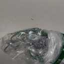 Gibelle Shower Curtain Hooks, Diamond Shaped Shower Curtain Rings Hooks for Bathroom Curtains Rod, Acrylic Decorative Rhinestones Bling Rolling Bathroom Accessories Set of 12, Clear