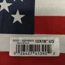 Annin Flagmakers American Flag 12x18 Inch Handheld Stick Flag - US Polyester Flag on Wooden Pole for Parades, Parties, 4th of July, Memorial Day, Veterans Day, and PAtriotics Events