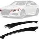 Priprilod Grille Lower Molding Trim Driver+Passenger Side Compatible With Honda Accord Sedan 2018-2020 Bumper Molding Trim #71114TVAA00 71119TVAA00