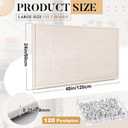 Large Felt Bulletin Board, 48 x 24 Inches Cork Board Alternative