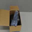 Layron 2 Sets Microwave Ramen Cooker Bowl 45 oz Instant Noodle Bowl with Handles Ramen Noodle Cooker with Spoon Chopsticks Fork Knife College Dorm Room Essentials for Boys Girls (Black, Blue)