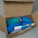 Soaoo 30 Sets Snow Picture Frame Craft for Kids Christmas Winter Magnet DIY Photo Frames Fun Snow Globe DIY Snowman Snowflake Crafts for Winter Christmas Classroom Toddlers Holiday Party Activities