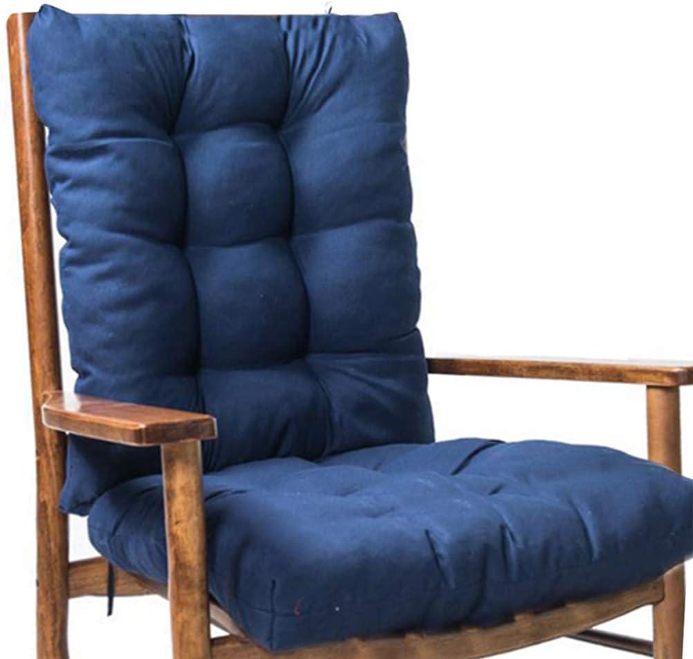 Rocking Chair Cushions Set Rocking Chair Pads Non Skid Slip with Ties,Relax Seat Cushion Soft Thicken Seat Pads Cushion 2 pcs