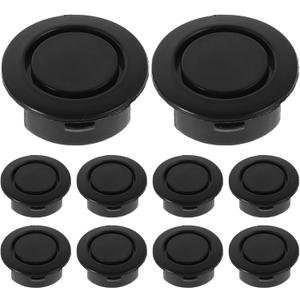 10pcs Bumper Sensor Hole Plugs, Bumper Sensor Plugs Universal Body Hole Cover for Truck Replacement Parts Exterior Accessories