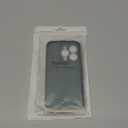 Hython for iPhone 14 Pro Case with Ring Stand [360 Rotatable Ring Holder Magnetic Kickstand] [Support Car Mount] Plated Gold Edge Soft TPU Luxury Protective Phone Case Cover, Midnight Green