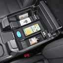 Center Console Full Tray Compatible with Refreshed 2022 2023-2026 Chevy Silverado/GMC Sierra 1500 & 2024 2025 2026 Silverado/Sierra 2500HD 3500HD Accessories Armrest Storage Organizer Bucket Seat ONLY