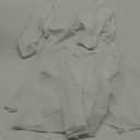 IBAKOM Ballet Leotards Dress for Women 3/4 Mesh Sleeve V Neck Scoop Back Gymnastics Leotard Slim Fit Ballerina Dance Leotard M