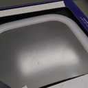 GoldBug Glow Mirror - XL Rear-Facing Baby Car Seat Mirror with Adjustable LED Lighting & Remote Control