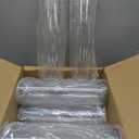 Nuogo 12 Pcs Clear Acrylic Cylinder Vases Wedding Centerpieces,16 Inch