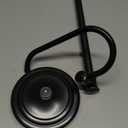 BESy 17 Inch Oil Rubbed Bronze Stand Towel Bar Hanger Hand Towel Bar Bathroom Vanity Countertop Towel Holder Free Standing Stainless Steel Towel Ring Hardware Accessories Towel Rack