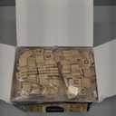 TIHOOD 1000PCS Wooden Letter Tiles for Crafts, Wood Tiles, DIY Gift Decoration, Making Alphabet Coasters and Crossword Game