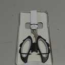 Livin Angel Wings Cat Style Kitchen Ambidextrous Scissors for Women, Large Grip Openings Utensils, Halloween Kitchen Accessories for Vegetables Meat Cutting, Comfortable Ergonomic Fit for Office