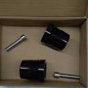 MOWOK Fit For Kawasaki Ninja 250 300 400 1000 ZX10R ZX6R Z900 Z400 Vulacn s 650 M8 Motorcycle Handlebar Plug Handle bar Ends Sliders (Black)