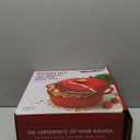 Mueller 6 Qt Enameled Cast Iron Dutch Oven, Heavy-Duty Casserole Dish and Braiser Pan with Lid and Stainless Knob, Safe for All Cooktops (6 Quart, Red)