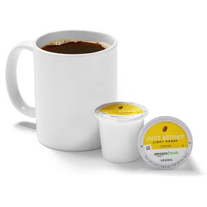 AmazonFresh 80 Ct. K-Cups, Just Bright Light Roast, Keurig K-Cup Brewer Compatible