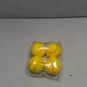 4 Pack Foam Baseballs Practice softballs 9 inch Training Soft Baseballs Batting Hitting Fielding Indoor Outdoor (Yellow)