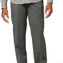Dockers Men's Classic Fit Workday Khaki Smart 360 FLEX Pants (Standard and Big & Tall) (Gray)