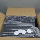 Extra Large Dog House Indoor with Plush Cushion, Dog Kennel for Inside with Sturdy Frame, Waterproof Pet House Suitable for Medium Large Dogs, 34x27x34in, Gray