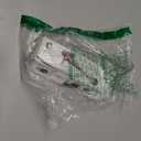 One Touch Kickdown Door Stopper, Door Holder, Heavy Duty Door Stops, Bottom of Door, Height-Adjustable Rubber Tips by HASHI (Satin Nickel 6 inch x 1pack)