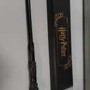 Harry Potter Floating Wand Pen with Magnetic Stand, HogwartsCollectibles in Gift Ready Box, Cool Desk Decor for Office, Gifts for Kids and Adults (Black 1 Pcs)