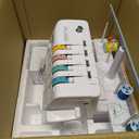 Brother Serger, 1034D, Heavy-Duty Metal Frame Overlock Machine, 1,300 Stitches Per Minute, Removeable Trim Trap, 3 Included Accessory Feet, White