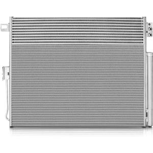 Air Conditioning A/C Condenser Compatible with Jeep Grand Cherokee 2011-2020, Jeep Grand Cherokee L & 2011-2021 Dodge Durango, Replace# 3893, 4770810, 55038003AF, 55038003AG, 55038003AE