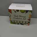 40 Piece Food Storage Containers with Lids(20 Containers & 20 Lids), BPA-Free Plastic Food Containers for Kitchen Storage and Organization, Leak Proof Meal Prep Container, Includes Labels & Pen