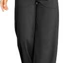 G4Free Wide Leg Pants for Women Loose Yoga Pants with Pockets Petite/Regular/Tall Stretch Casual Lounge Pants (X-Small, Black)