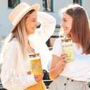 In My Auntie Era 16 Oz Coffee Glass Cup, Aunt Gifts From Niece Nephew, Promoted To Aunt Best Auntie Christmas Valentines Mothers Day Gift